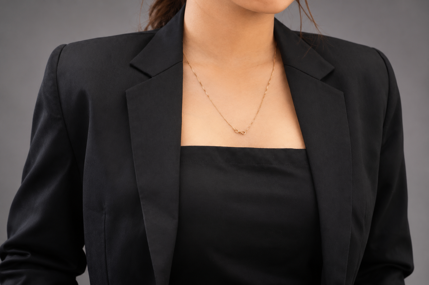 Celeste Formal Dress with Crop Blazer