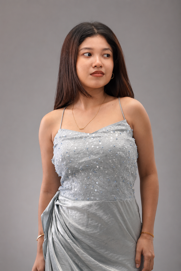 Celeste Drape Gown